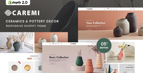 Caremi - Ceramics & Pottery Decor Shopify Theme Caremi - Ceramics & Pottery Decor Shopify Theme