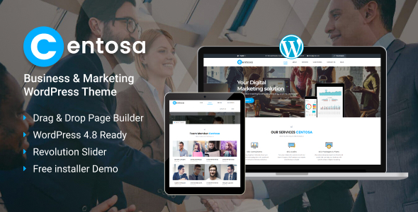 Centosa - Business & Marketing WordPress Theme Centosa - Business & Marketing WordPress Theme