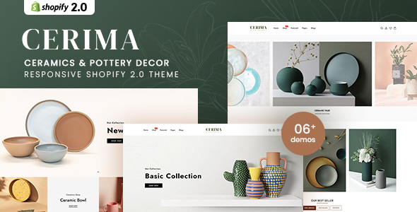 Cerima - Ceramics & Pottery Decor Shopify 2.0 Theme Cerima - Ceramics & Pottery Decor Shopify 2.0 Theme