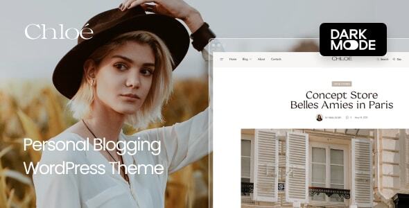Chloé - Personal Lifestyle WordPress Blog Theme Chloé - Personal Lifestyle WordPress Blog Theme