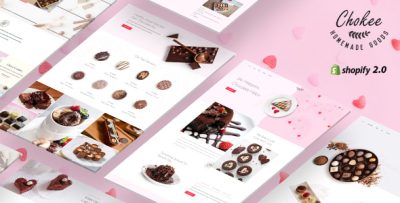 Chokee - Cakes, Sweets & Chocolate Shopify Theme