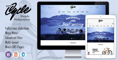 CityCycle - Bike Store Responsive Shopify Theme