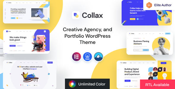 Collax - Creative Agency WordPress Theme Collax - Creative Agency WordPress Theme