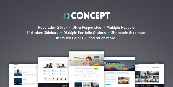 Concept - Multi-Purpose Wordpress Theme Concept - Multi-Purpose Wordpress Theme