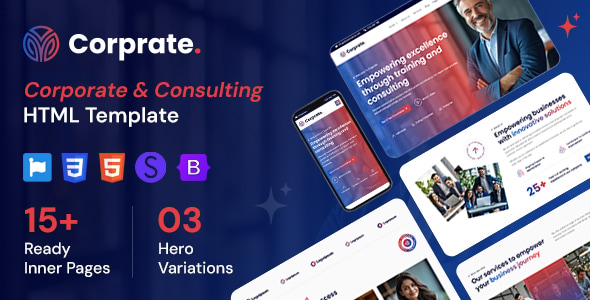 Corprate - Corporate & Consulting Business HTML Template Corprate - Corporate & Consulting Business HTML Template