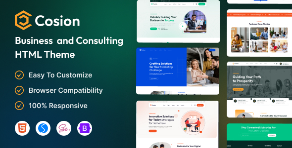 Cosion - Business Consulting HTML Template Cosion - Business Consulting HTML Template