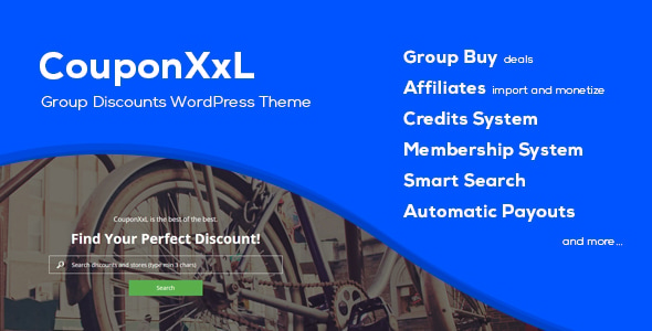 CouponXxL - Deals, Coupons & Discounts WP Theme CouponXxL - Deals, Coupons & Discounts WP Theme