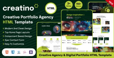 Creatino - Creative Agency & Portfolio HTML Template