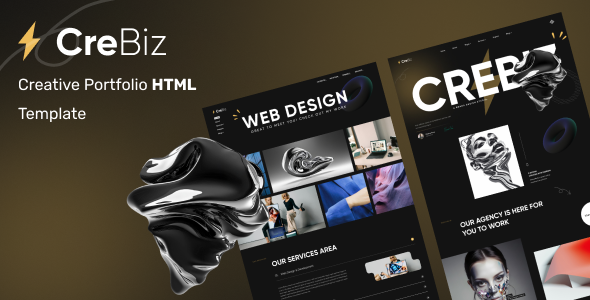 Crebiz - Web Design Agency HTML Template Crebiz - Web Design Agency HTML Template