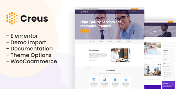 Creus - Business & Consulting WordPress Theme Creus - Business & Consulting WordPress Theme