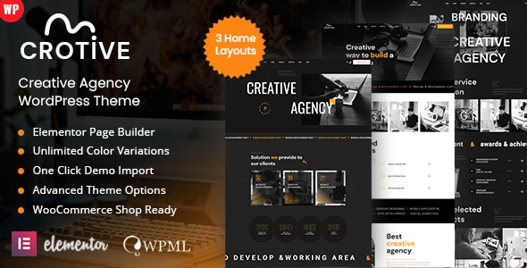 Crotive - Agency WordPress Theme Crotive - Agency WordPress Theme