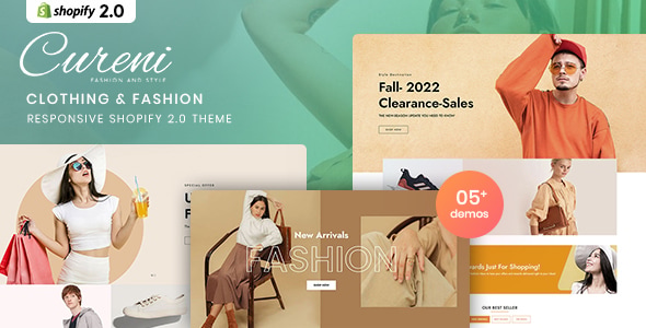 Cureni - Clothing & Fashion Responsive Shopify 2.0 Theme Cureni - Clothing & Fashion Responsive Shopify 2.0 Theme