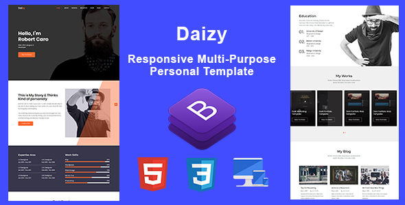 Daizy-Personal Portfolio Template Daizy-Personal Portfolio Template