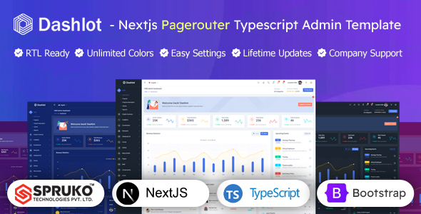 Dashlot - NextJS Typescript React Bootstrap Admin Panel Dashboard Template Dashlot - NextJS Typescript React Bootstrap Admin Panel Dashboard Template