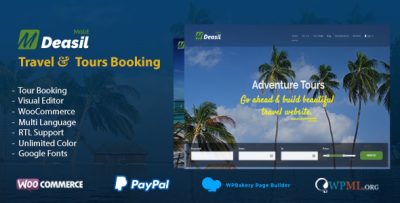Deasil - Travel and Tour WordPress Theme