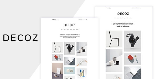 Decoz - Minimal Portfolio & Photography HTML Decoz - Minimal Portfolio & Photography HTML