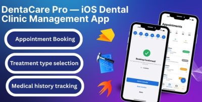 DentaCare Pro - iOS Dental Clinic Management & Doctor Appointment App (SwiftUI + Firebase)