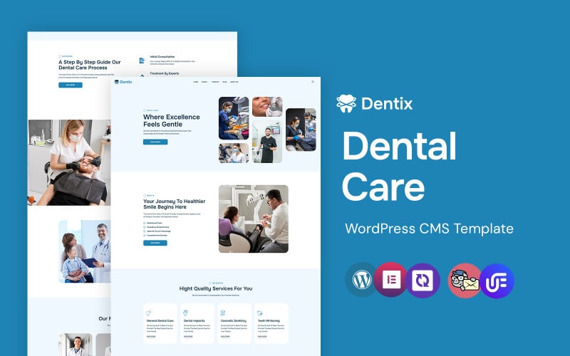 Dentix - Medical And Dentist WordPress Elementor Theme Dentix - Medical And Dentist WordPress Elementor Theme