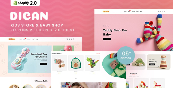 Dican - Kids Store & Baby Shop Shopify 2.0 Theme Dican - Kids Store & Baby Shop Shopify 2.0 Theme