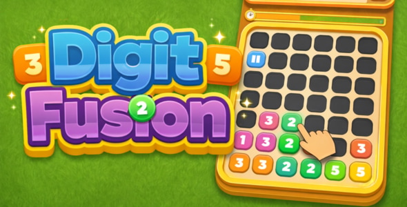 Digit Fusion - Merge Numbers & Reach 30 Digit Fusion - Merge Numbers & Reach 30