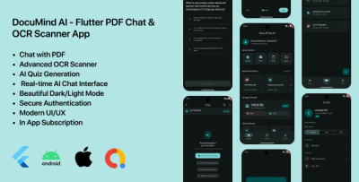 DocuMind AI - Flutter PDF Chat & OCR Scanner App