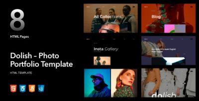 Dolish - Photography Portfolio HTML Template
