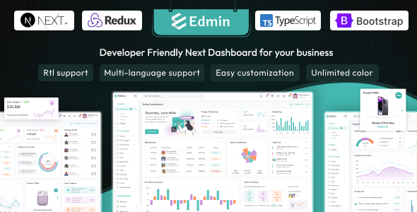 Edmin – React Nextjs Admin & Dashboard Template Edmin – React Nextjs Admin & Dashboard Template