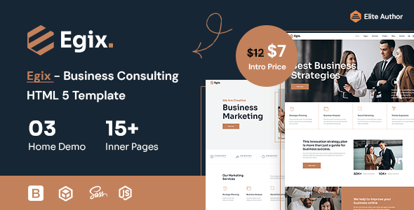 Egix - Business Consulting HTML5 Template Egix - Business Consulting HTML5 Template