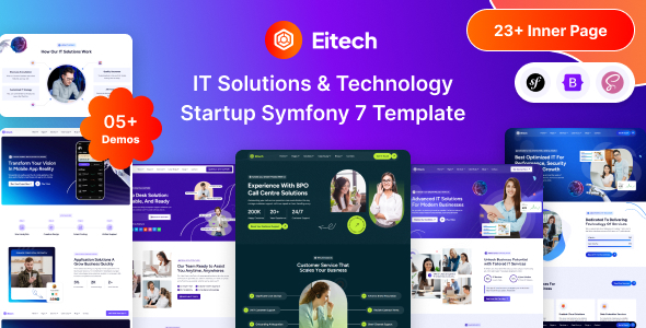 Eitech - IT Solutions & Technology Startup Symfony 7 Template Eitech - IT Solutions & Technology Startup Symfony 7 Template