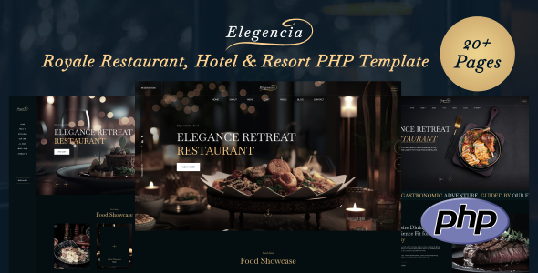 Elegencia - Royale Restaurant, Hotel & Resort PHP Template Elegencia - Royale Restaurant, Hotel & Resort PHP Template