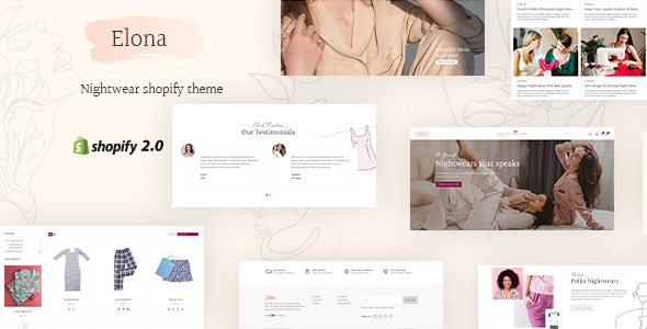 Elona - Inner Wear, Lingerie Store Shopify Theme Elona - Inner Wear, Lingerie Store Shopify Theme