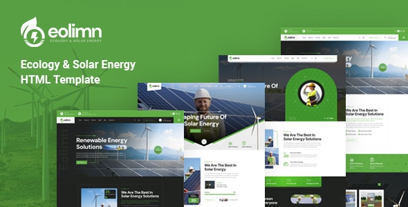 Eolimn - Ecology & Solar Energy HTML Template Eolimn - Ecology & Solar Energy HTML Template