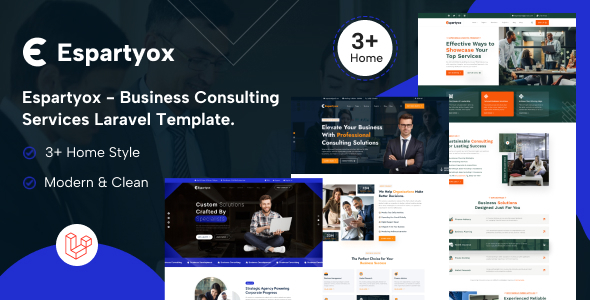 Espartyox – Business Consulting Services Laravel Template Espartyox – Business Consulting Services Laravel Template
