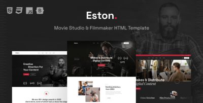 Eston - Movie Studio & Filmmaker HTML Template