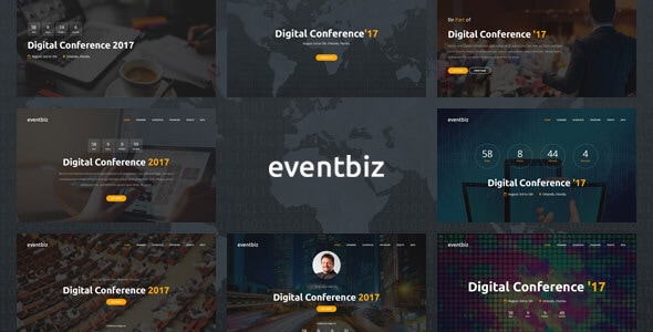 Eventbiz - Event, Conference and Seminar Website Template Eventbiz - Event, Conference and Seminar Website Template