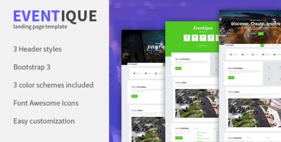 Eventique Event Template