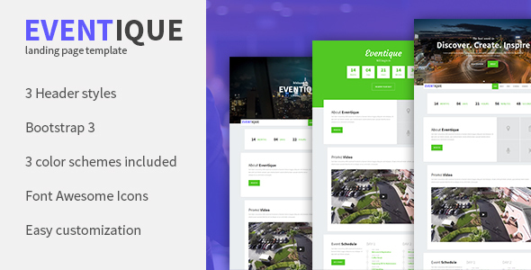 Eventique Event Template Eventique Event Template