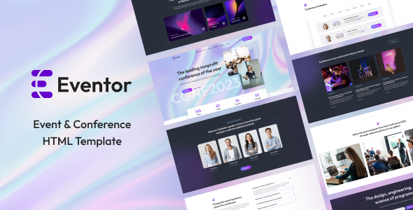 Eventor - Meetup Conference Expo Event Landing Page Eventor - Meetup Conference Expo Event Landing Page