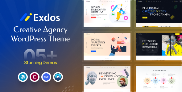 Exdos - Digital Agency WordPress Theme Exdos - Digital Agency WordPress Theme