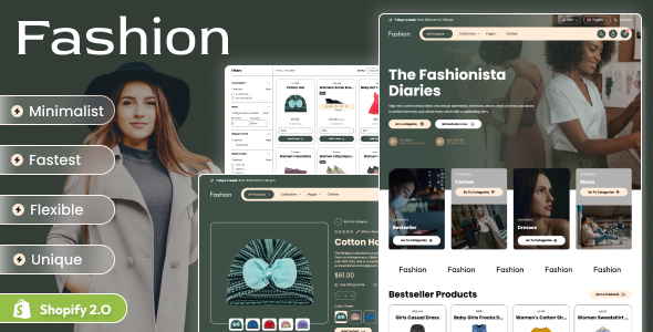 Fashion - Shopify 2.0 eCommerce Theme Fashion - Shopify 2.0 eCommerce Theme