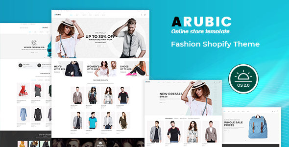 Fashion Shopify Theme - Arubic Fashion Shopify Theme - Arubic