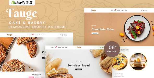 Fauge - Cake & Bakery Responsive Shopify 2.0 Theme Fauge - Cake & Bakery Responsive Shopify 2.0 Theme