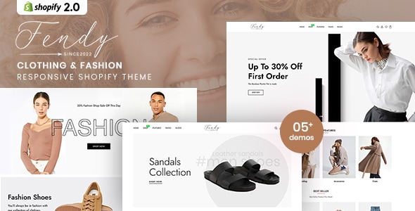 Fendy - Clothing & Fashion Responsive Shopify Theme Fendy - Clothing & Fashion Responsive Shopify Theme