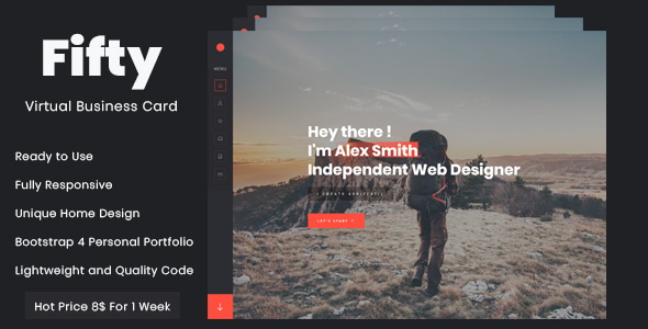 Fifty - Personal Portfolio Template Fifty - Personal Portfolio Template