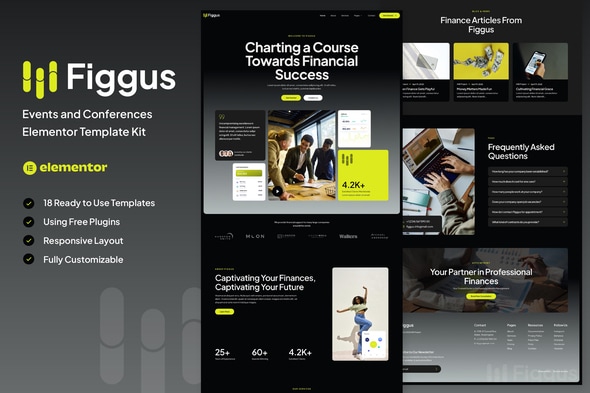 Figgus - Finance & Investment Elementor Template Kit Figgus - Finance & Investment Elementor Template Kit