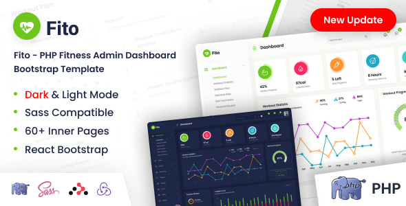 Fito - PHP Fitness Admin Dashboard Bootstrap Template Fito - PHP Fitness Admin Dashboard Bootstrap Template