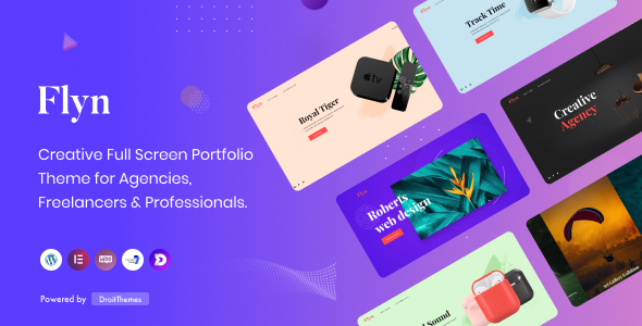 Flyn - Creative Portfolio WordPress Theme Flyn - Creative Portfolio WordPress Theme