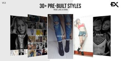 Focus || Photography Portfolio Template
