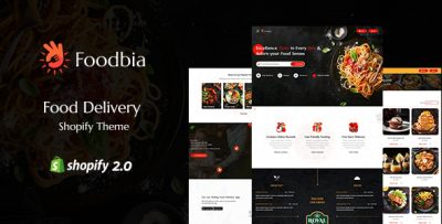 Foodbia - Food Delivery Shopify Theme
