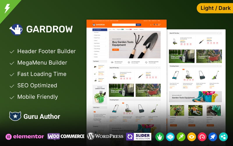 Gardrow - Gardening and Landscaping WordPress WooCommerce Elementor Theme Gardrow - Gardening and Landscaping WordPress WooCommerce Elementor Theme